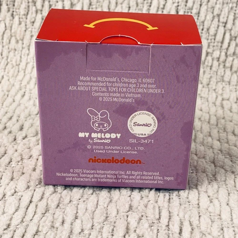 McDonalds Toy Unisex OS Purple My Melody x Donatello TMNT Hello Kitty 2025 #3‎